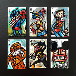Painting Super zero il motion by Doudoudidon | Painting Raw art Acrylic Pop icons