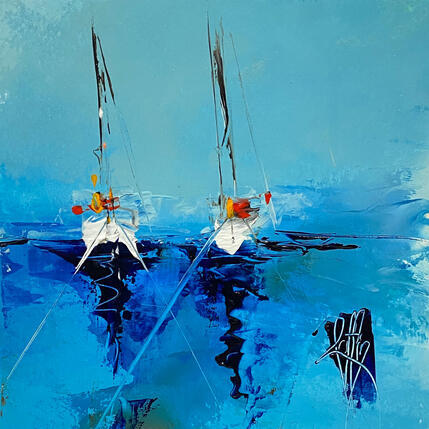 Pintura Au calme por Raffin Christian | Pintura