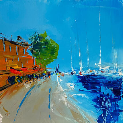 Pintura Un après-midi por Raffin Christian | Pintura