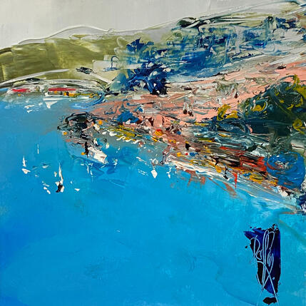 Pintura Vue d'en haut  por Raffin Christian | Pintura