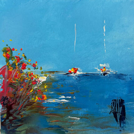 Painting Au calme by Raffin Christian | Painting