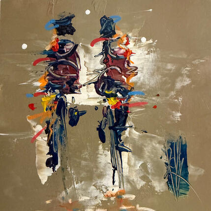Painting Petit délire by Raffin Christian | Painting
