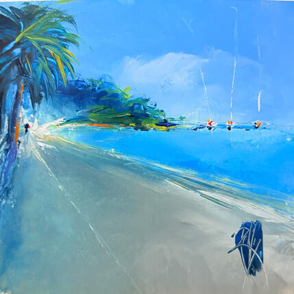 Painting Sous les palmiers by Raffin Christian | Painting
