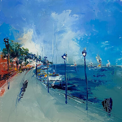 Pintura Matin bonheur por Raffin Christian | Pintura