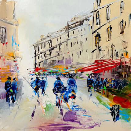 Painting Passage en ville by Raffin Christian | Painting