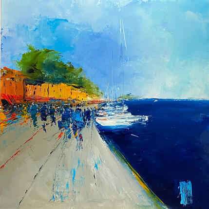 Pintura Foule d'un Jour por Raffin Christian | Pintura