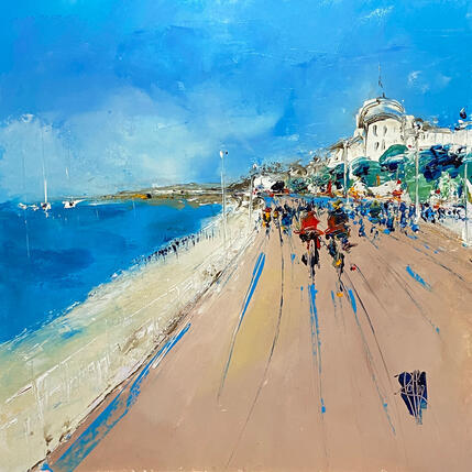 Pintura Promenade des Anglais por Raffin Christian | Pintura