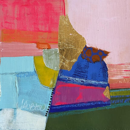 Painting Arrêter la grande vague by Lau Blou | Painting