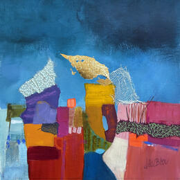 Painting L'amphore sauvée by Lau Blou | Painting