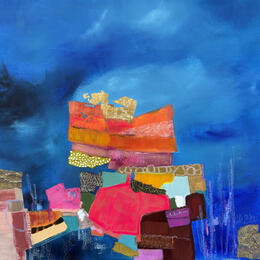 Painting Flore marine by Lau Blou | Painting