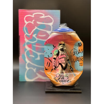 Skulptur Clone von Lemoine Mael | Skulptur Pop-Art Acryl, Graffiti Pop-Ikonen