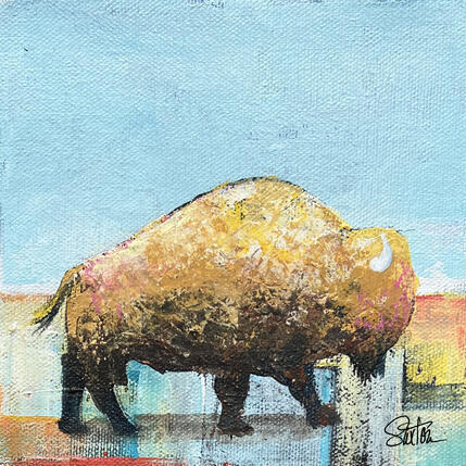 Peinture Survivor par Saxton Patricia | Tableau