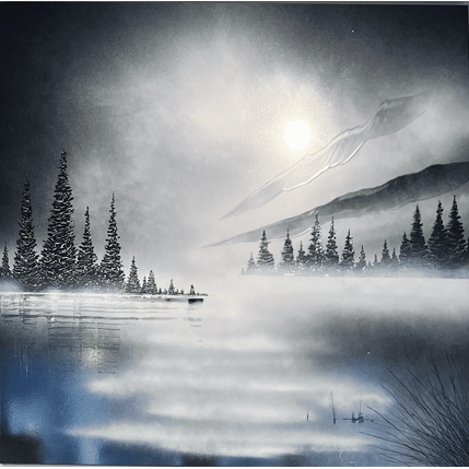 Peinture Un de ces matins par Rey Julien | Tableau