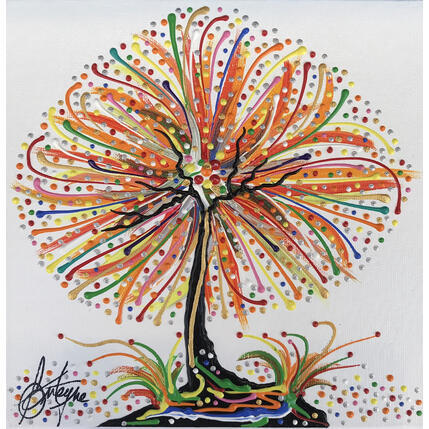 Peinture Le phare du Touquet  par Fonteyne David | Tableau Figuratif Acrylique