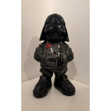 Sculpture CAT2 Vador life by Luna | Sculpture Pop-art Acrylic, Graffiti, Posca Pop icons