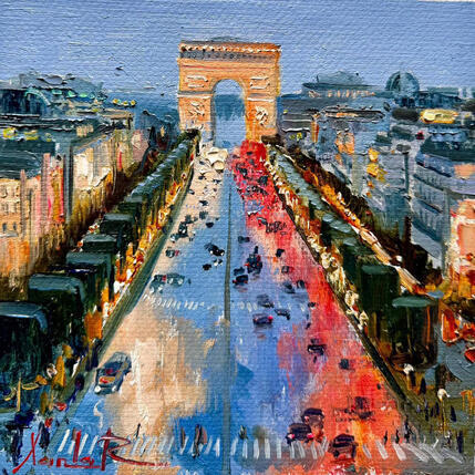 Painting Towards the Arc by Xanlar | Painting