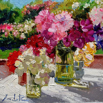 Painting Sunny Bouquet by Xanlar | Painting