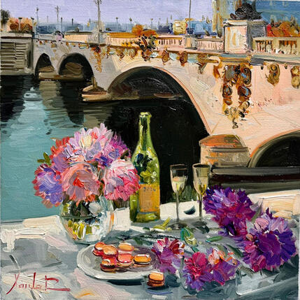 Painting Parisian Table by Xanlar | Painting