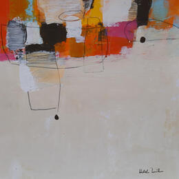 Painting abstract B 159 by Wilms Hilde | Painting