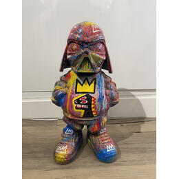 Escultura Dark Basquiat por Luna | Escultura