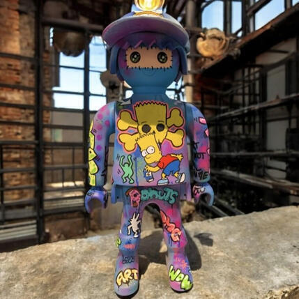 Sculpture Bart no rules by So Moon | Sculpture