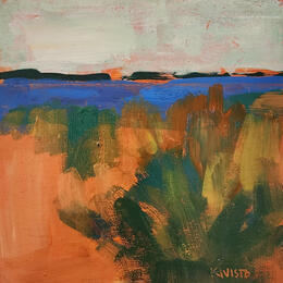 Painting Desert Wash by Kivisto Jamie | Painting
