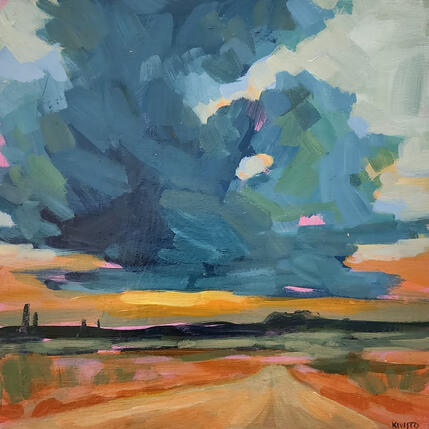 Peinture Into the Storm par Kivisto Jamie | Tableau Impressionnisme Nature