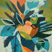 Painting Floral Fling by Kivisto Jamie | Painting
