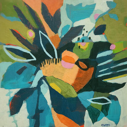Painting Floral Fling by Kivisto Jamie | Painting Pop icons