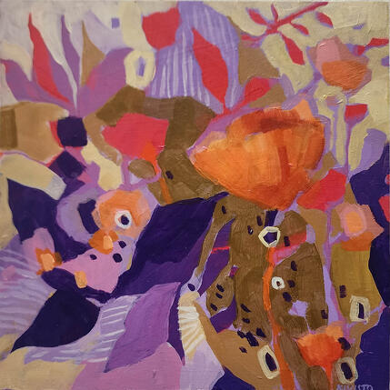 Painting Garden Party by Kivisto Jamie | Painting Pop icons