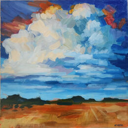 Painting Look to the Sky by Kivisto Jamie | Painting