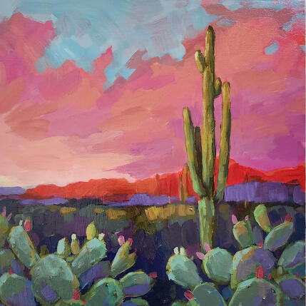 Painting Heat Haze by Kivisto Jamie | Painting
