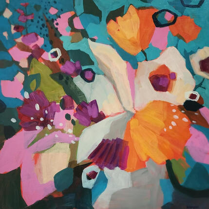 Painting Garden Riot by Kivisto Jamie | Painting