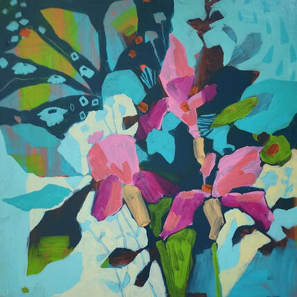 Painting Feral Flora by Kivisto Jamie | Painting