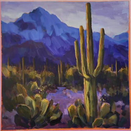 Painting Wandering West by Kivisto Jamie | Painting