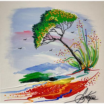 Painting Près de Lille avec toi by Fonteyne David | Painting Figurative Acrylic Pop icons