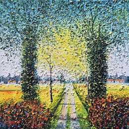 Peinture Nature française par Dessapt Elika | Tableau