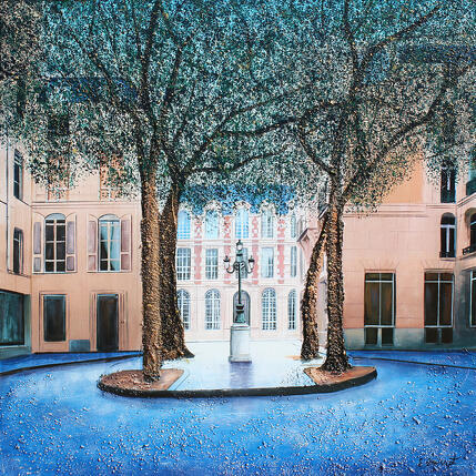 Pintura Furstemberg doré por Dessapt Elika | Pintura