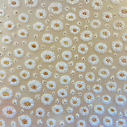 Gemälde Minuscules von Caviale Marie | Gemälde Abstrakt Minimalistisch