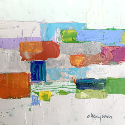 Peinture Pensées joyeuses 2 par Ottenjann Andrea | Tableau