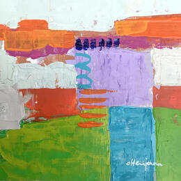 Painting Pensées joyeuses 1 by Ottenjann Andrea | Painting