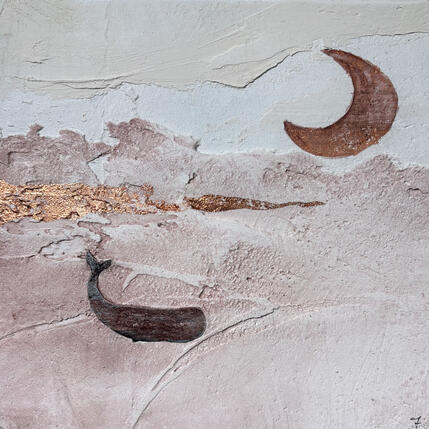 Pintura BAGNO DI LUCE por Roma Gaia | Pintura Tema Acrílico, Arena Iconos pop, Minimalista