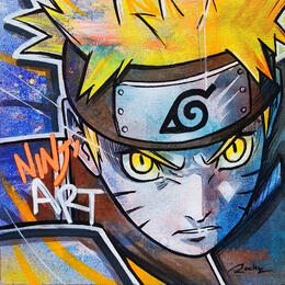 Pintura Ninj'Art por Rocky Chaplin | Pintura