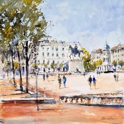 Pintura plenitude à bellecour por Poumelin Richard | Pintura