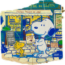 Painting Moutarde de Dijon by Revel | Painting