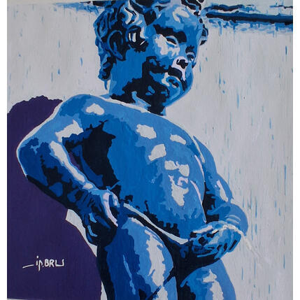 Pintura Mannekn pis por JP BRU | Pintura