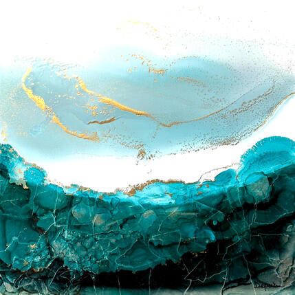 Gemälde 3103 Poésie Givrée von Depaire Silvia | Gemälde Abstrakt Acryl Pop-Ikonen