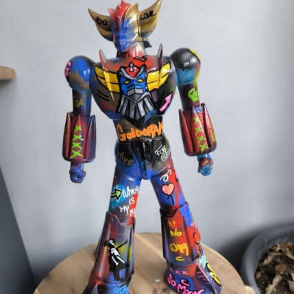 Escultura Gold'art por So Moon | Escultura