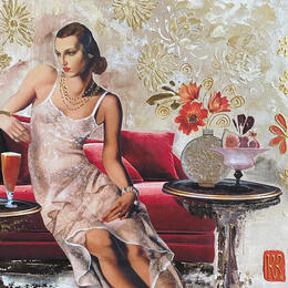 Painting 18h  by Romanelli Karine | Painting