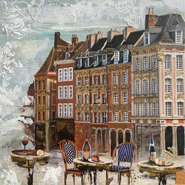 Painting Un samedi à Lille  by Romanelli Karine | Painting